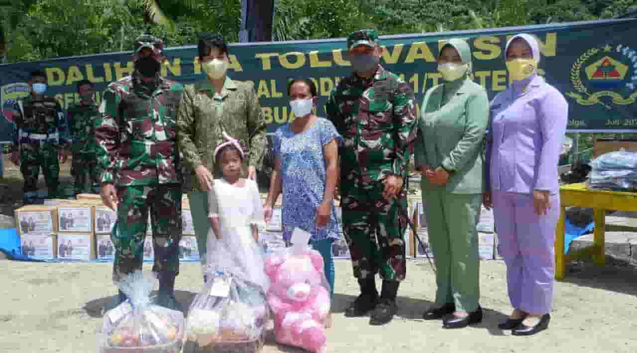 Upaya Dua Babinsa Kodim 0211/TT Bikin Ritasi Gea Tersenyum Manis
