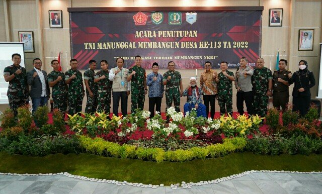 Danrem 064/MY Resmi Tutup TMMD ke-113 Kodim 0601 Pandeglang Tuntas 100%