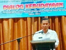 Dialog Kebudayaan Serang: Walikota Minta Seluruh Peguron Bersatu