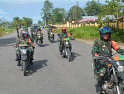 Kodim Mimika Apel Gelar Pasukan dan Patroli Jelang Natal dan Tahun Baru