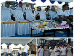 Senkom Mimika Ikut Acara Peluncuran Program Mimika Tertib Lalu Lintas