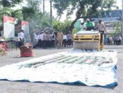 Forkopimda Musnahkan Miras dan Narkoba