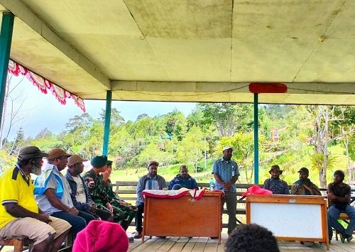 Satgas Yonif Raider 142/KJ Sukseskan Pemilu, Hadir Undangan KPU