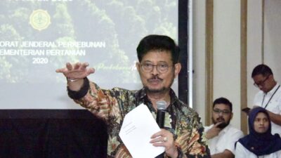Mentan Syahrul Dorong Ekspor Pertanian untuk Buka Lapangan Kerja Luas
