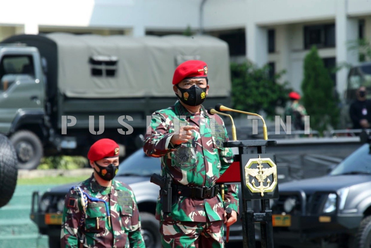 Panglima TNI Sidak ke Tiga Markas Komando Pasukan Khusus