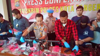 Kapolresta Tangerang Amankan Karyawan BUMN Pembuat Senpi Ilegal