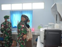 Pangdam Cenderawasih Cek Kesiapan Lab PCR RS TK IV Merauke