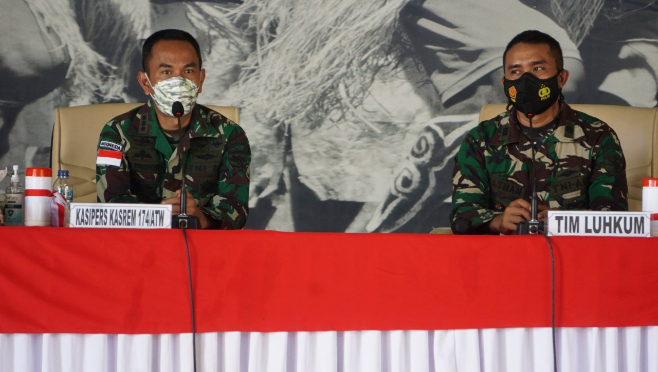 Prajurit Korem 174 dan Persit Koorcabrem 174 Ikuti Penyuluhan Hukum di Merauke