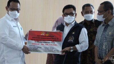 Komisi VIII DPR RI dan Kemensos Kunker Penanggulangan Bencana di Sumut