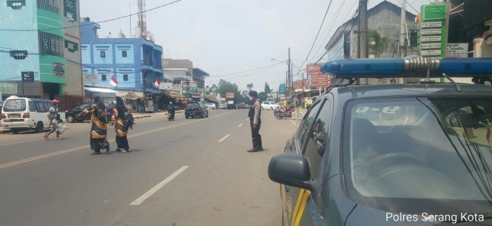 Patroli Satsamapta Polres Serang Kota Ciptakan Rasa Aman dan Nyaman
