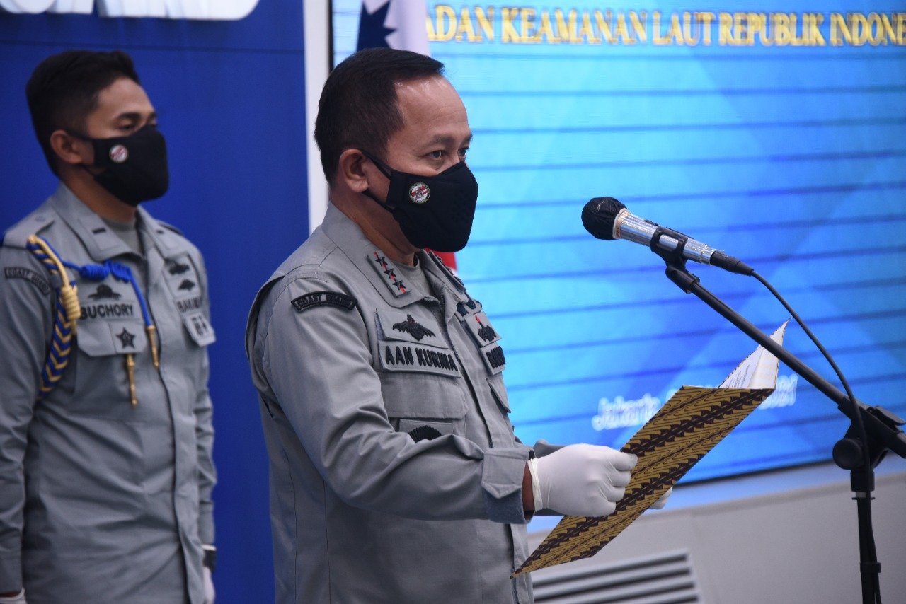 Deputi Inhuker Bakamla RI Resmi Dikukuhkan Jabatannya