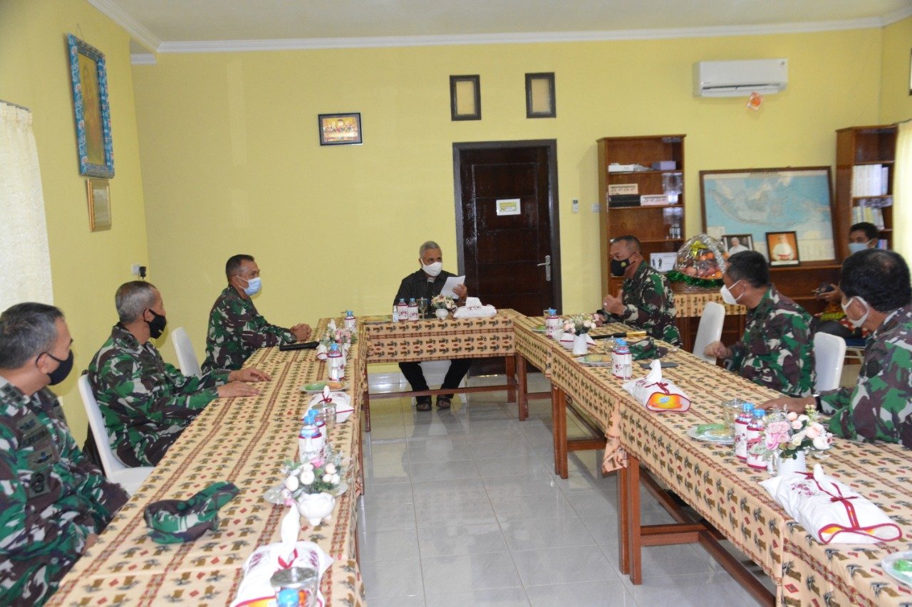 Panglima Kogabwilhan III Silaturahmi dengan Keuskupan Jayapura