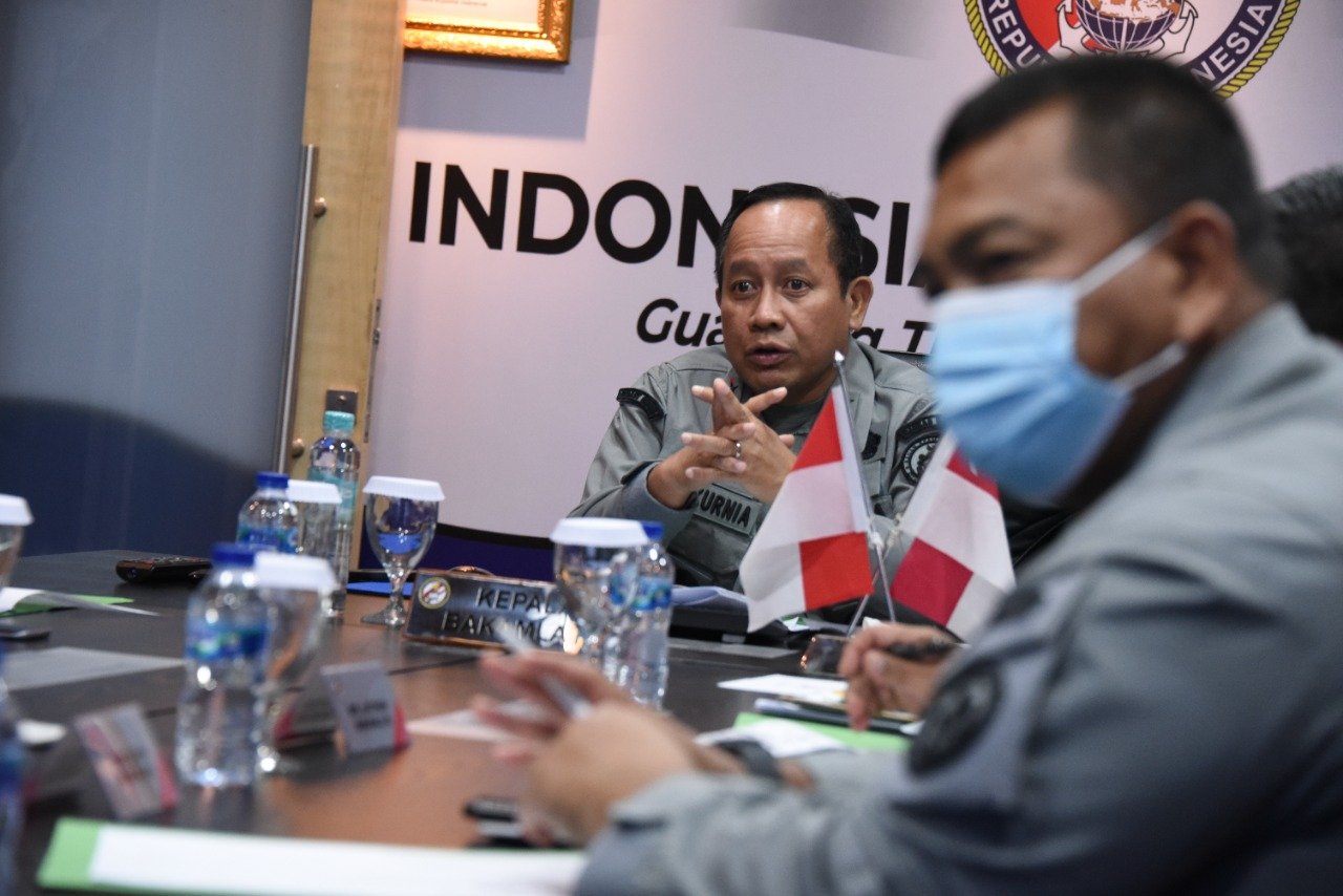 Kepala Bakamla RI Bahas Kerja Sama dengan Komandan Singapore Police Coast Guard