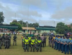 Danrem 174 ATW Pimpin Apel Gelar Pasukan Pastikan Pengamanan Kunjungan Wapres RI