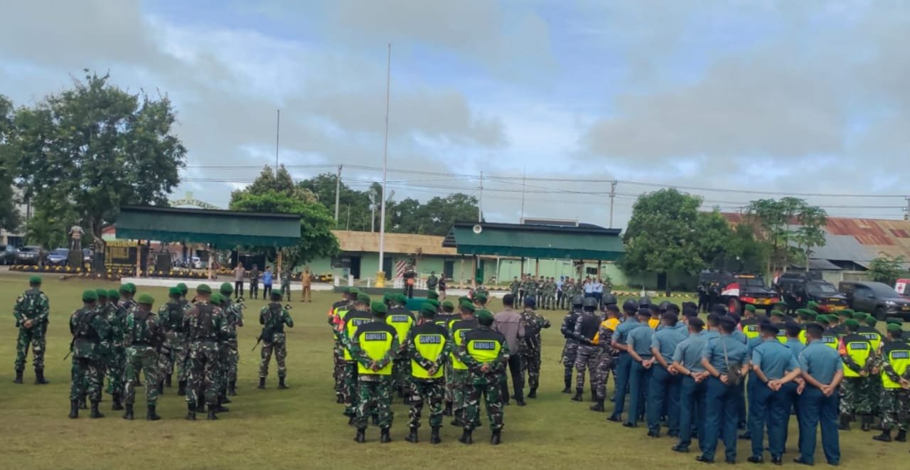 Danrem 174 ATW Pimpin Apel Gelar Pasukan Pastikan Pengamanan Kunjungan Wapres RI