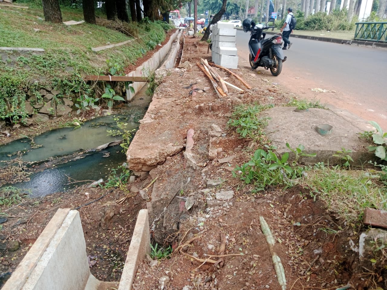 Proyek U-dith di Villa Melati Mas Serpong Diduga Tak Sesuai Spesifikasi