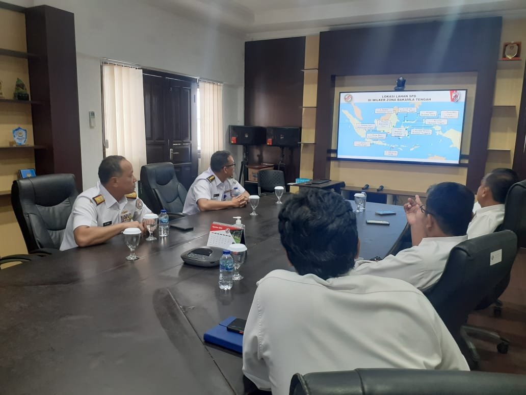 Bakamla Tengah Terima Kunjungan Kerja BPK Sulawesi Utara