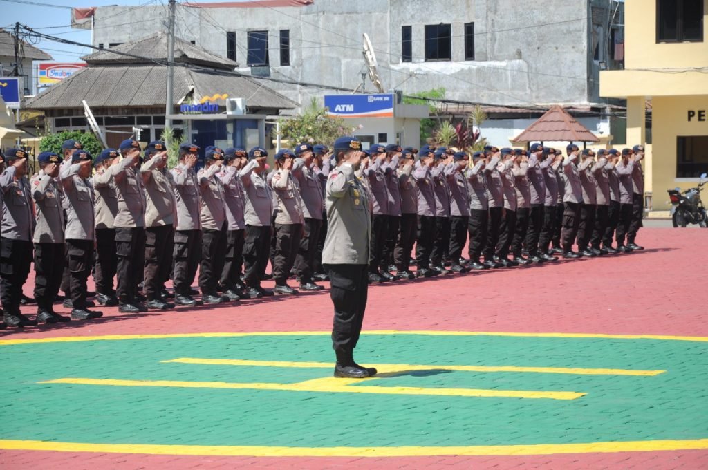 Pelepasan Pasukan Brimob Banten di Bawah Kendali Polda Dipimpin Wakapolda
