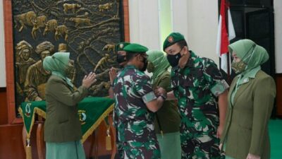 Danrem 064/MY Pimpin Serah Terima Jabatan Kasiops Korem