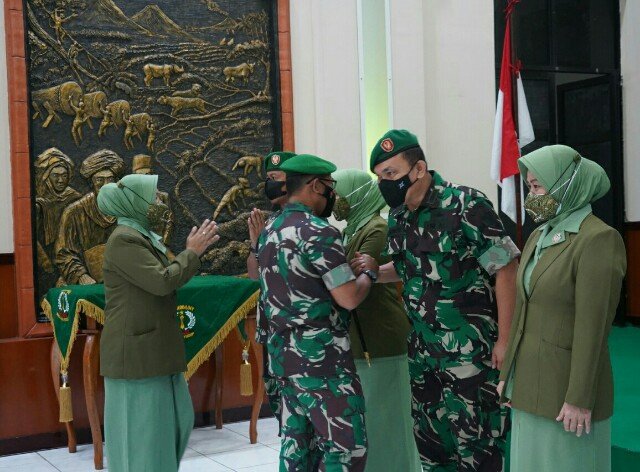 Danrem 064/MY Pimpin Serah Terima Jabatan Kasiops Korem