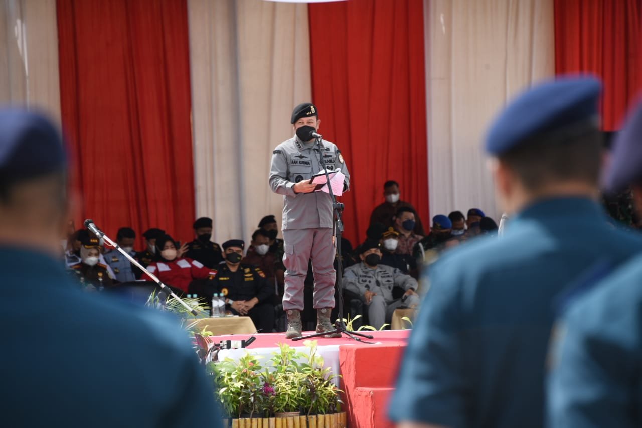 Kepala Bakamla RI Buka Patroli Bersama Keamanan Laut Nasional 2022