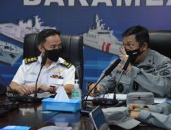 Bakamla RI dan Maritime Security Command Singapore Bahas Tumpahan Minyak di Laut