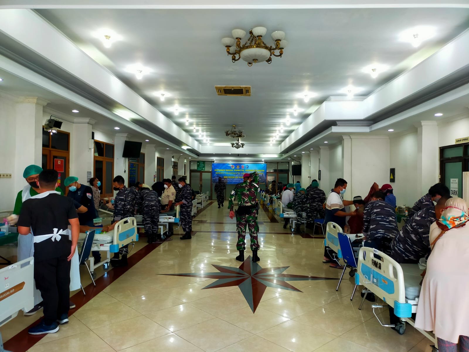 Rumkitalmar Cilandak Adakan Sunatan Massal Hari Kesehatan TNI AL 2021