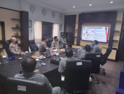 Bakamla RI Zona Tengah Menerima Kunjungan Polda Sulut