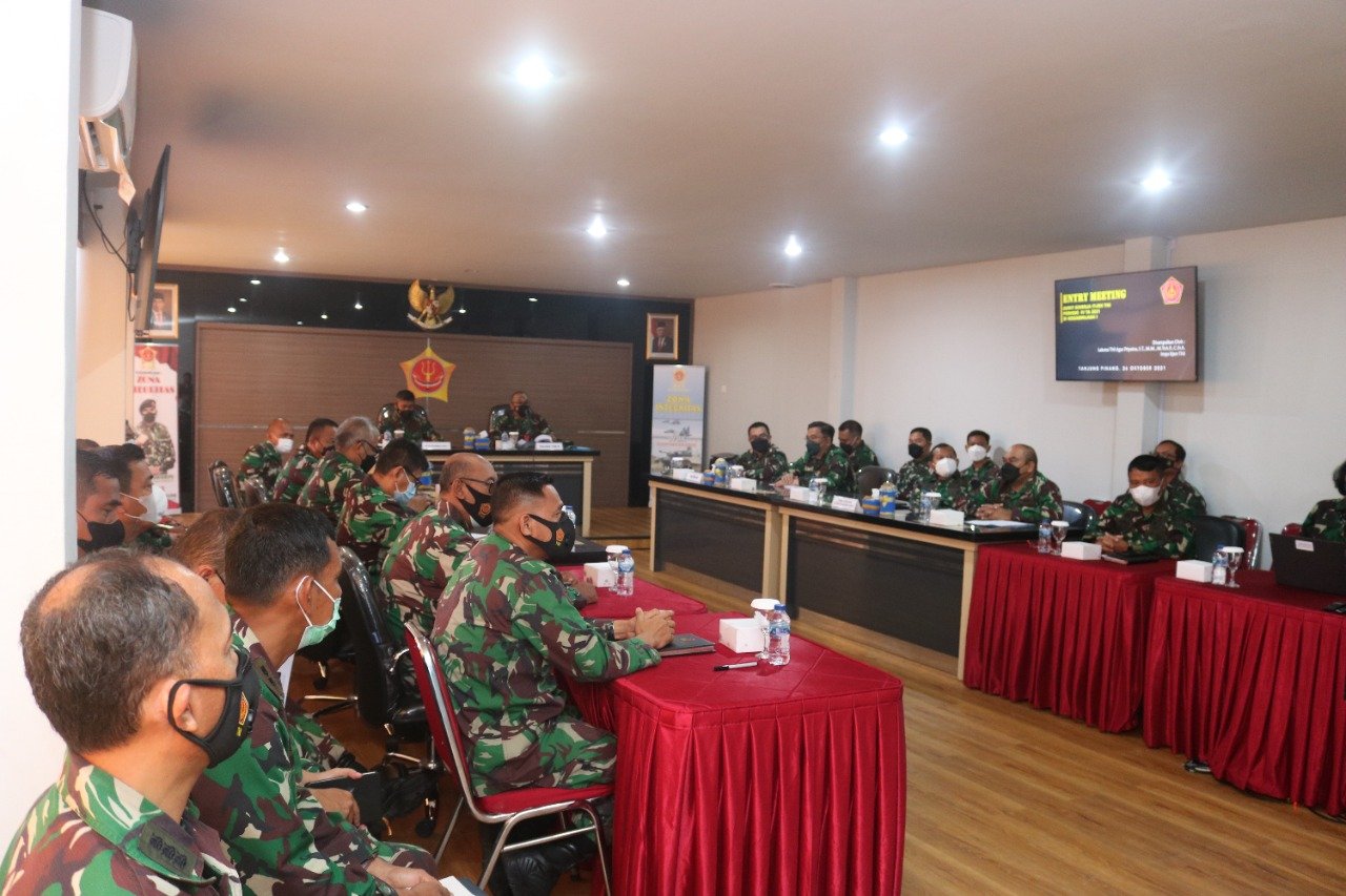 Kogabwilhan I Terima Kunjungan Kerja Tim Itjen TNI di Tanjungpinang