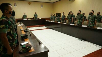 Korem 064/MY Terima Kunjungan Tim Pengawasan Internal Post Audit III Siliwangi