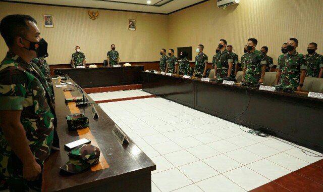 Korem 064/MY Terima Kunjungan Tim Pengawasan Internal Post Audit III Siliwangi