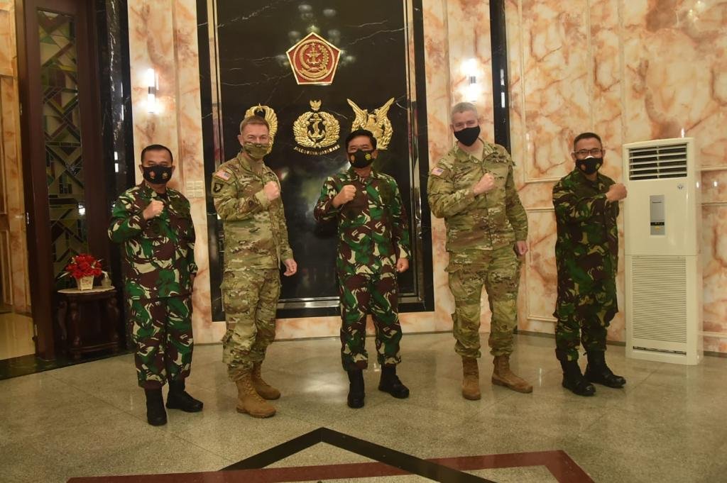 Panglima TNI Terima Kunjungan Hormat Kasad Amerika