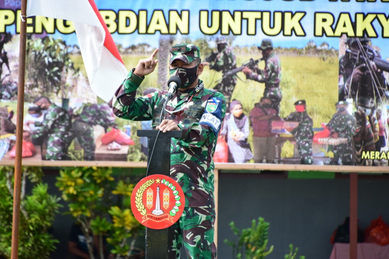 Usai Latihan UST Kompi, Yonif 757/Ghupta Vira Laksanakan Serbuan Teritorial