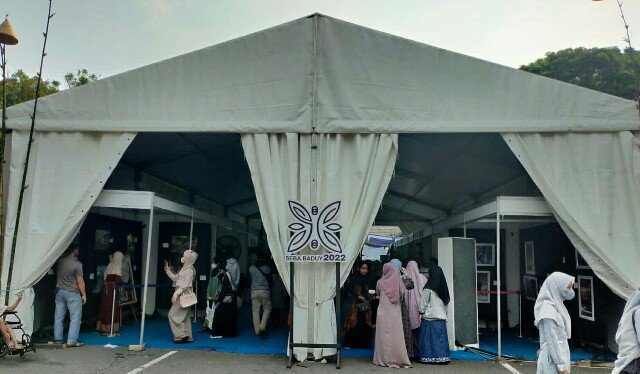 Seba Baduy 2022 di Alun-Alun Rangkas Ramai Dikunjungi Warga