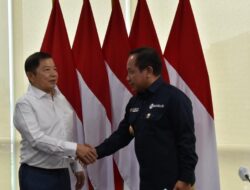 Kepala Bakamla RI Kunjungi Menteri PPN/Kepala Bappenas untuk Kunjungan Kerja