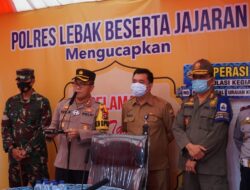 Kapolres Lebak Supervisi Pospam Operasi Lilin Kalimaya 2020