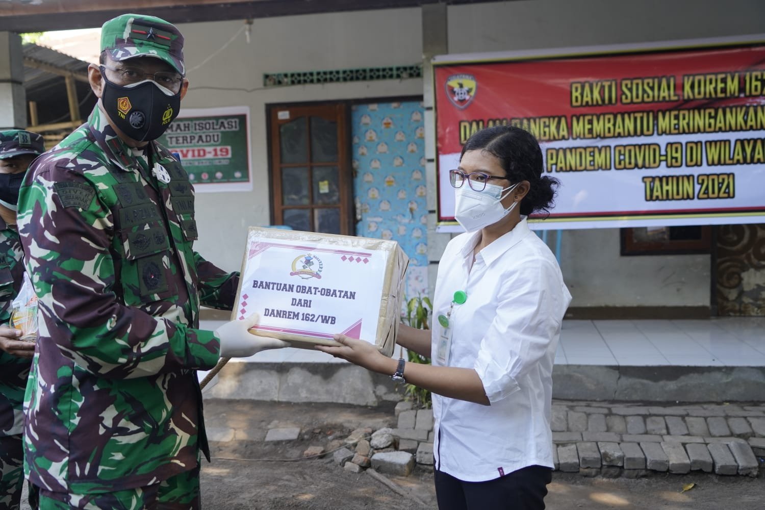 Danrem 162/WB Cek Kesiapan Ruang Isolasi Terpadu Tiap Desa di Mataram dan Lombok