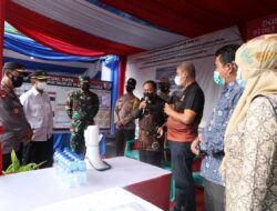 Panglima TNI Sidak Posko PPKM di RW 03 Kelurahan Cilangkap
