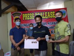 Satresnarkoba Polres Serang Kota Tangkap Residivis Narkoba