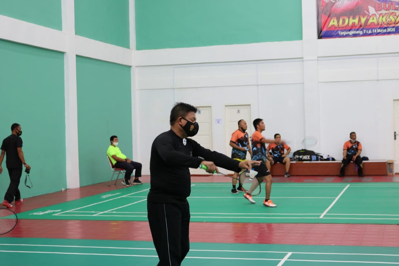 Pangkogabwilhan I Tingkatkan Sinergi Olahraga Bulutangkis Bareng Kajati Kepri