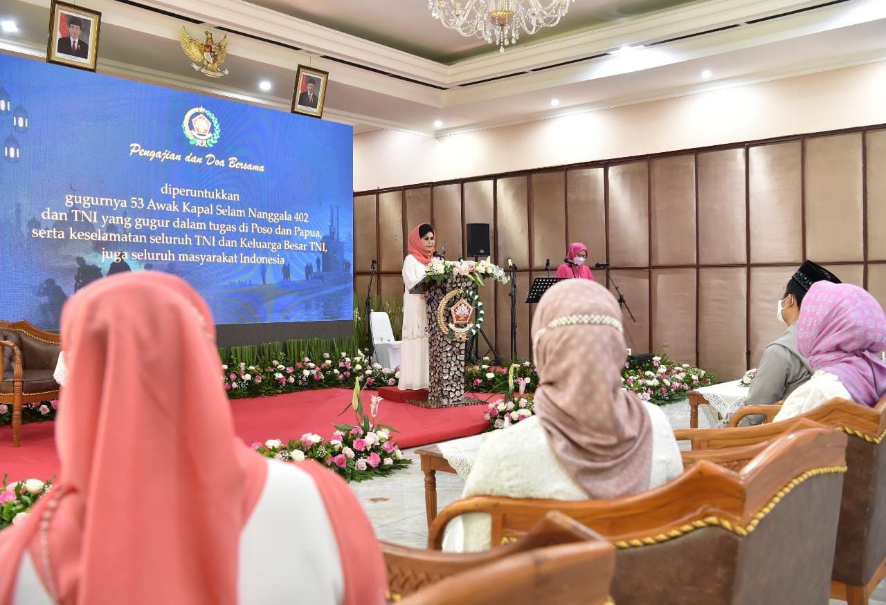 Dharma Pertiwi Gelar Doa Zikir Bersama Keluarga Besar TNI