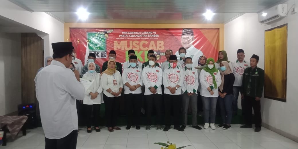 Sanudin Terpilih Ketua Muscab VI PKB Kota Cilegon