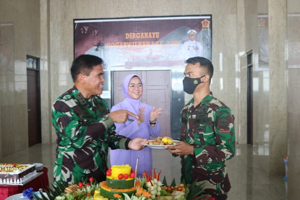 Pangkogabwilhan I Pimpin Apel HUT Kogabwilhan ke-2 di Dompak