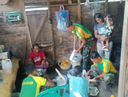 Satgas Yonarmed 1 Kostrad Tingkatkan Ekonomi Warga Lewat Pengolahan Singkong