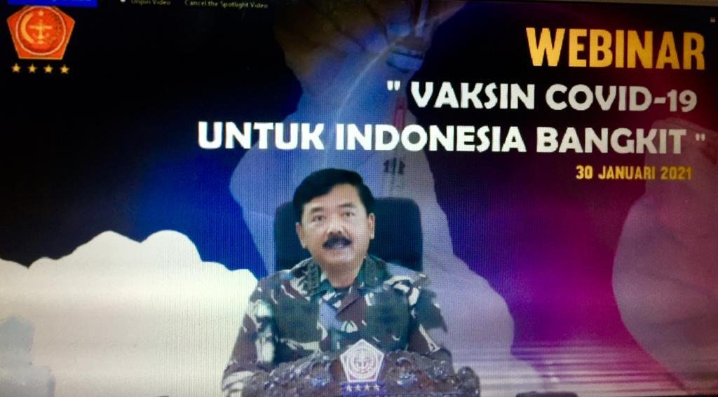 Panglima TNI Siapkan 91.817 Personel dan 109 RS TNI untuk Vaksinasi Nasional