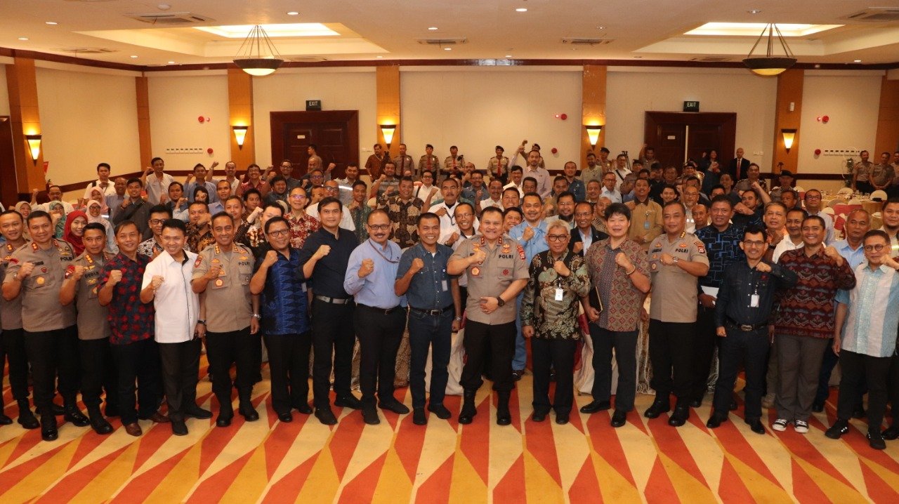 Kapolda Banten Silaturahmi dengan Mitra Obvitnas dan Objek Strategis