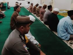 Polsek Barangin Shalat Subuh Berjamaah Bersama Warga
