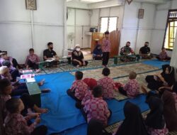 Satgas Yonif 642 Gelar Lomba Hafal Surah Pendek di Tapal Batas, Rayakan Isra Mi’raj 1442 H