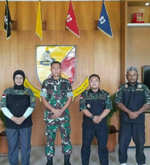 Komandan Yonkav 9 SDK Cobra Halal Bihalal Bersama Hipakad Tangsel