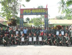 Penyerahan Senjata Rakitan Sukarela, Satgas Yonif 126/KC Raih Penghargaan